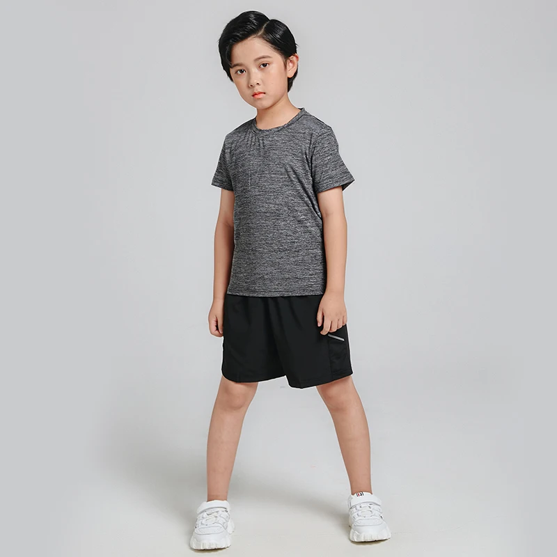 Kids Summer Sport Clothing Tshirt Snd Shorts Gym Boys Short Set Wholesale Children Sweatsuit Sets