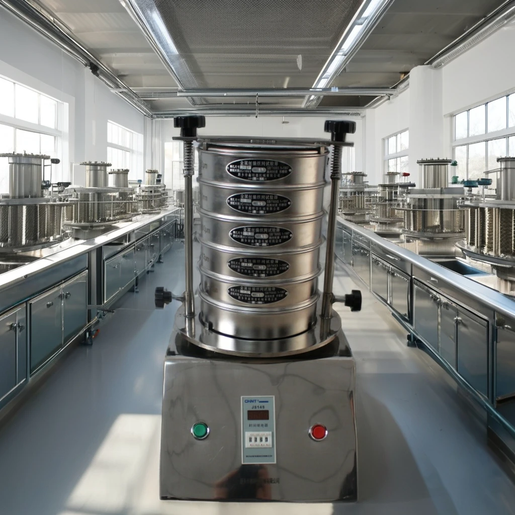 High Frequency Vibration Sieve Shaker for soil material