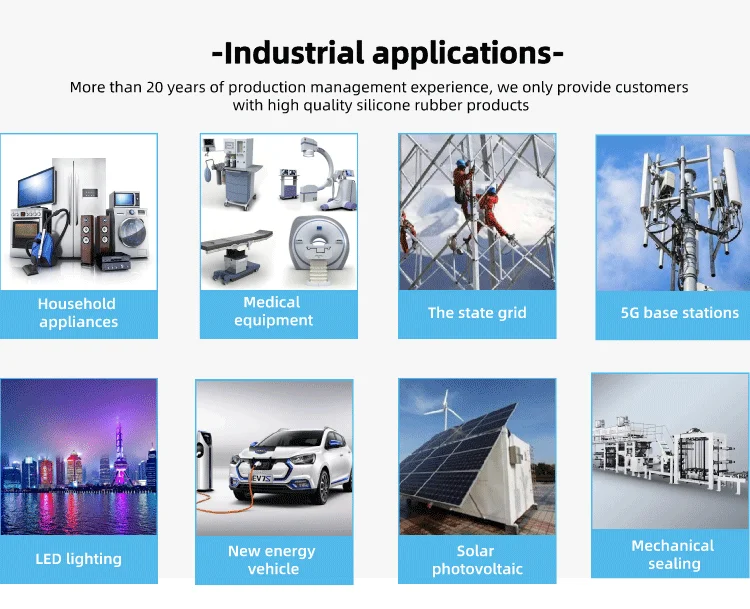 Conductive Electrodes Electromagnetic Shielding Rubber Strip Emi Shielding Strip Conductive Silicone Strip Manufacture
