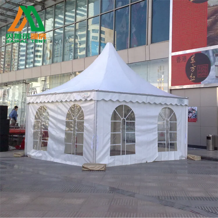 4x4 5x5 6x6 White outdoor waterproof top peak garden gazebo tent for sale