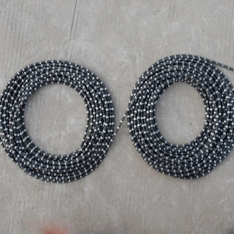 8.8 mm fast cutting rope quarry diamond wire saw for cutting qaurry