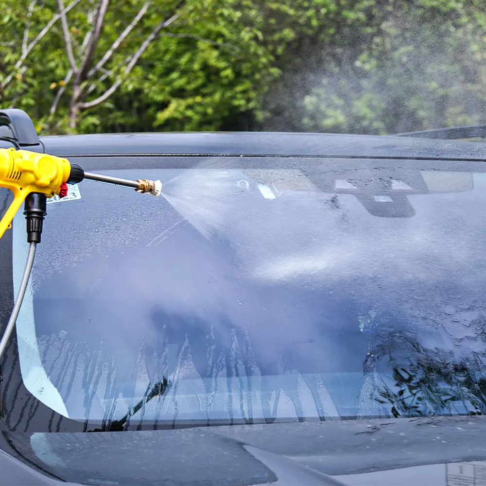 Discount Portable Lithium Battery Powered 20V Cordless High Pressure Cleaner Gun Powerful Car Washer Machine