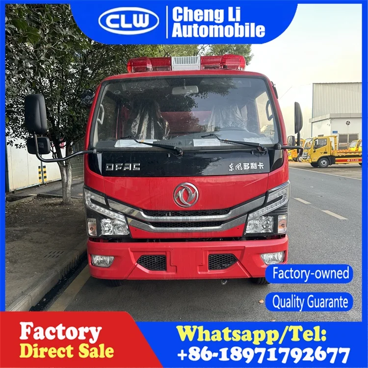 Dongfeng Mini Fire Fighting Truck 4x2 Fire Fighting System Truck Price