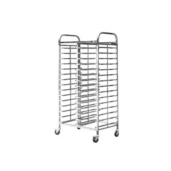 Wholesale commercial stainless steel bread baking cooling rack/bread cooling trolley rack/storage shelving racking