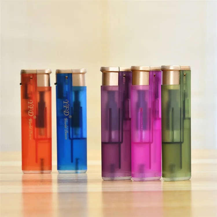 Custom logo disposable electrics gas lighter and high quality plastic cigarette lighters