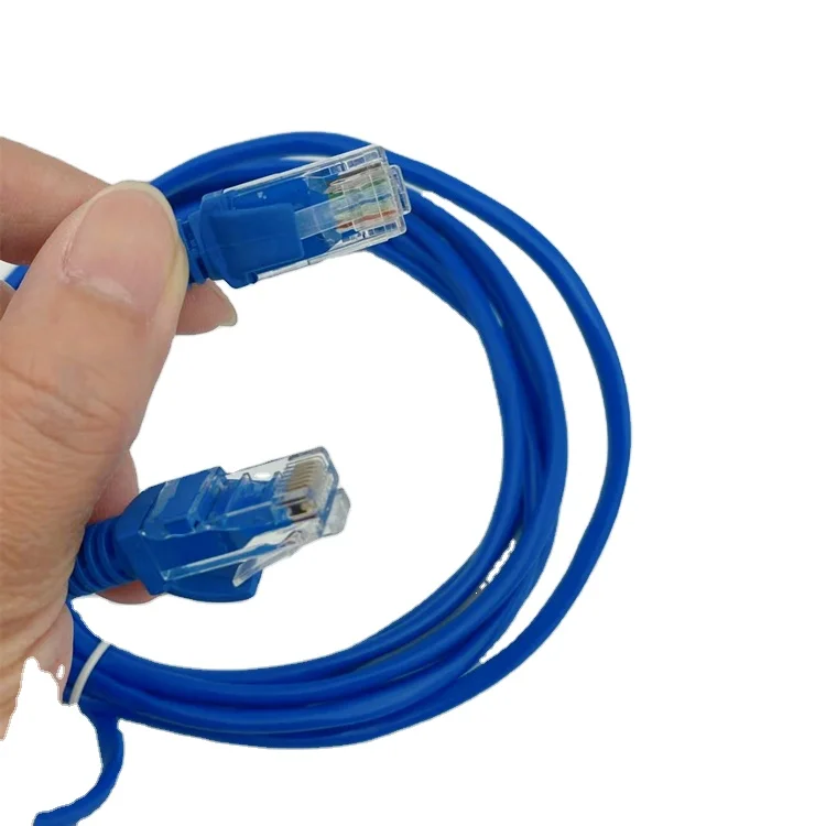 RJ45 CAT5 CAT6 Network Cable Shielded Utp Ftp Sftp High Speed Solid Flat Internet Lan Computer Patch Cord Ethernet Cable