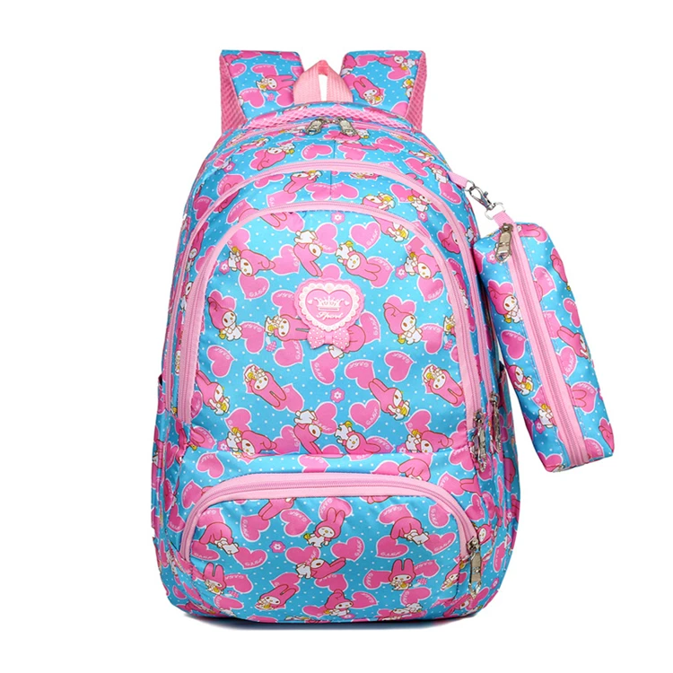 korean trend custom casual large bagpack backpack school girls children