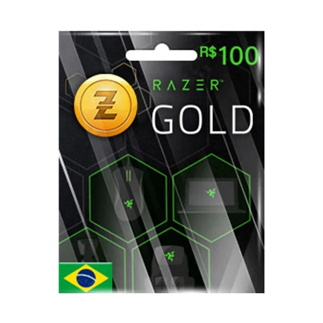 Fast Delivery Razer Gold Gift Card R$100