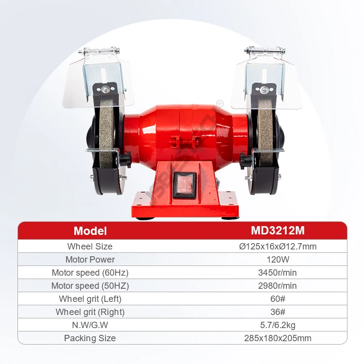 JSBESTECH Company MD3212M Electric Bench Grinder Machine