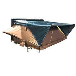 Top roof car tent 4 person hardshell roof-top-tent trailer camping tent with annex room
