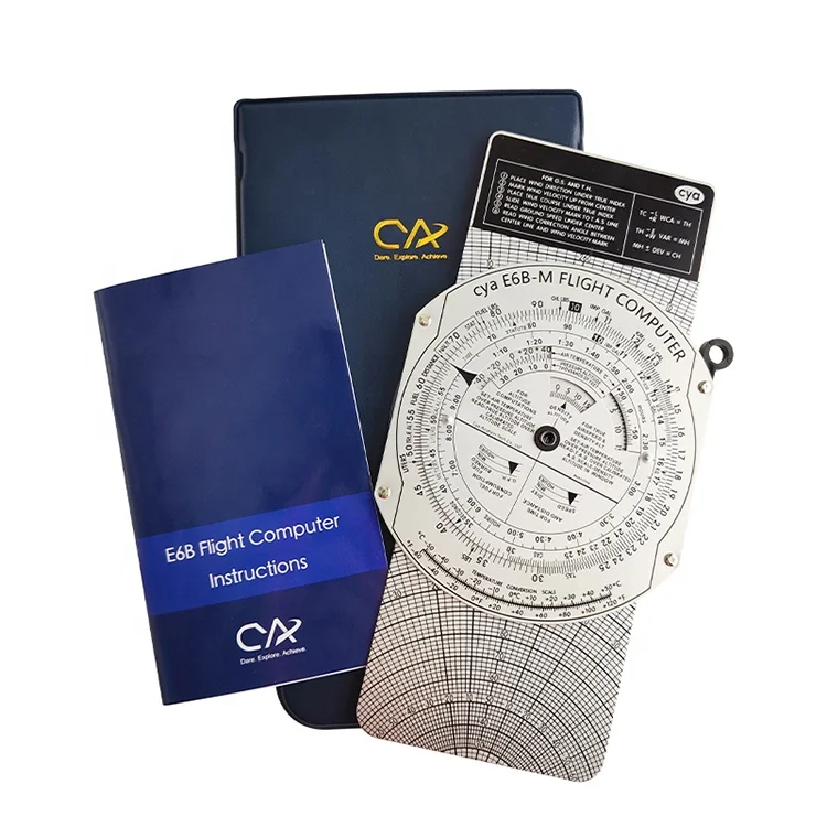 CYA Durable Aviation Navigation Pilots Metal Slide Douglas Computer Aluminum Flying Training Student E6B-M