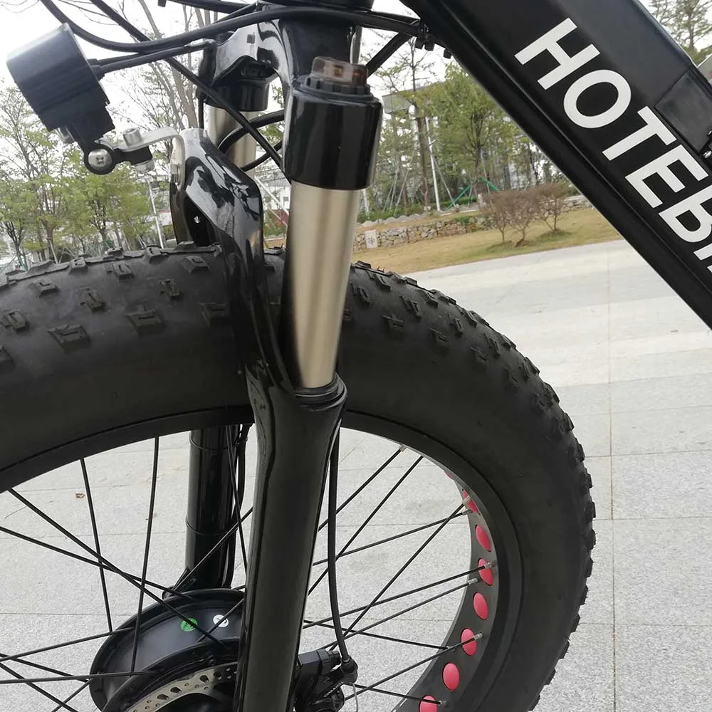 electric pocket bike A7AT26 48V 500W 750W dual moped electric bike 18Ah 20Ah battery fat bike 1000w