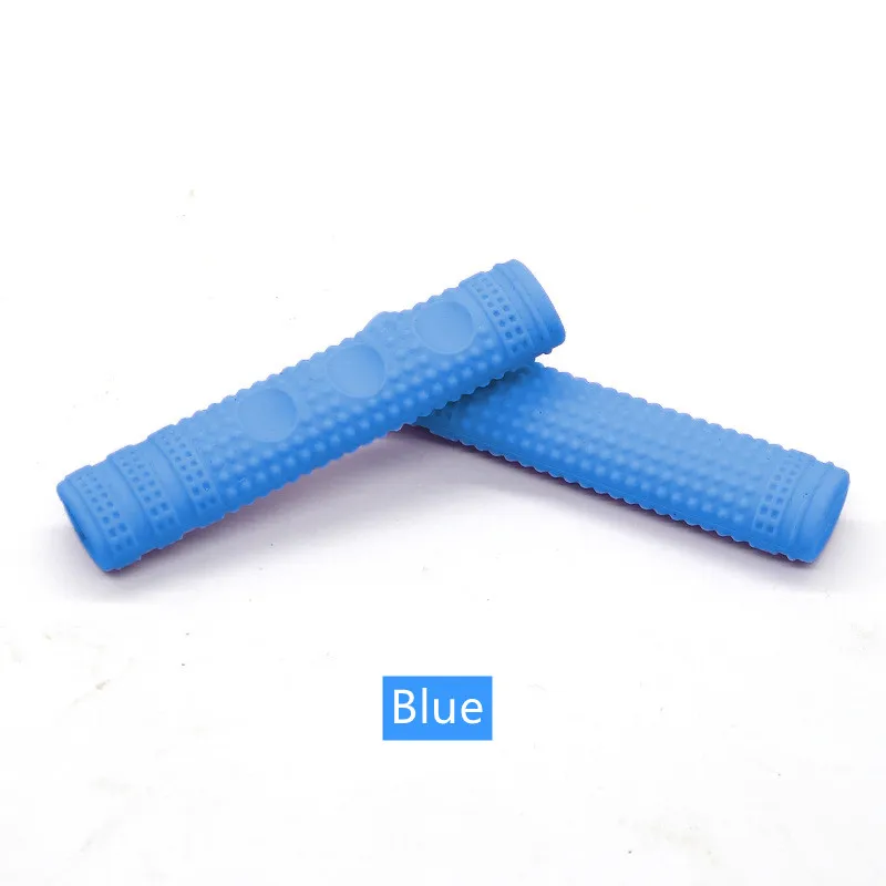 1 pair Low price antislip elastic Silicone scooter handle grip bike protection sleeve bicycle accessories bike brake cover