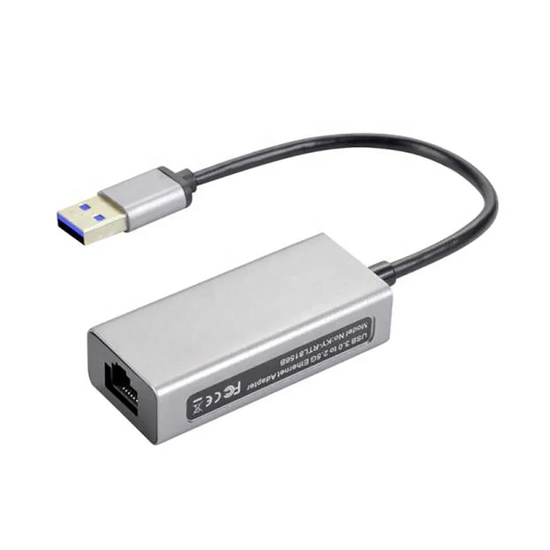 Сетевой адаптер Xput 2022 USB 3,0 до 2500 Мбит/с 2,5G Ethernet RJ45 Lan гигабитный Кабель-адаптер USB 2,5G 2500 Мбит/с Ethernet-адаптер