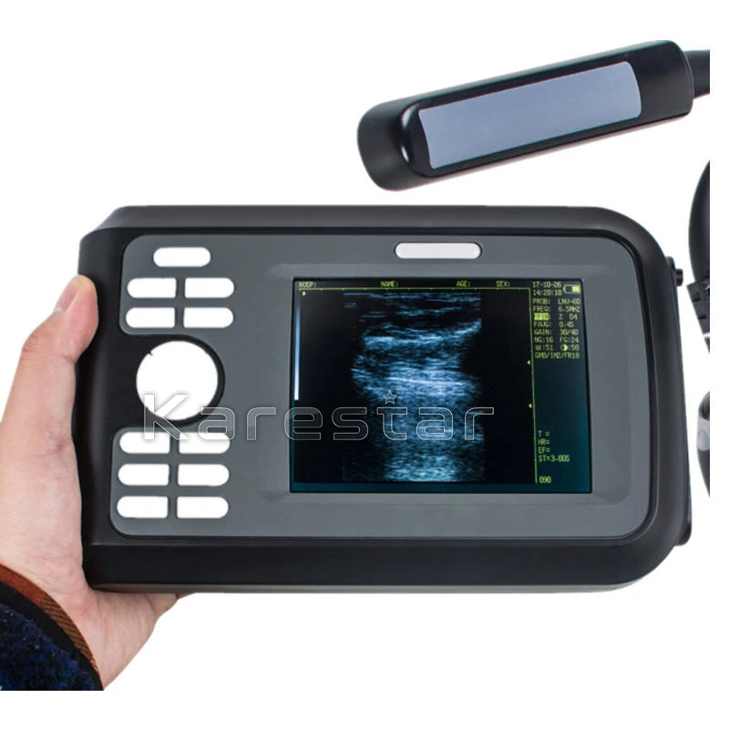 5.5 Inches Portable Farm Use Veterinary Full Digital Handheld Ultrasound Scanner Vet Ultrasound