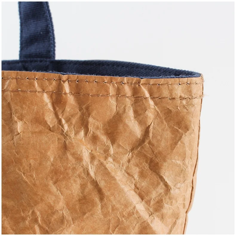 Professional production of high-quality waterproofing Tyvek  Fashion shopping cotton tote bag with printed logo