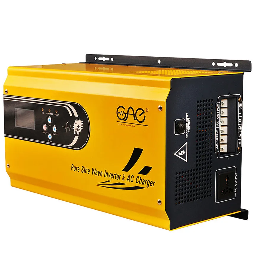 
2kw 3kw 4kw 5kw 6kw 24vdc 48vdc 110vac 220vac inversor sine wave 6000w solar pure sine wave inverters 