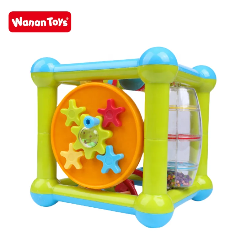 Early Education Multiple Styles  Cognitive Treasure Box children hand training box Activity cube  Baby Rattle Cub for kids gift