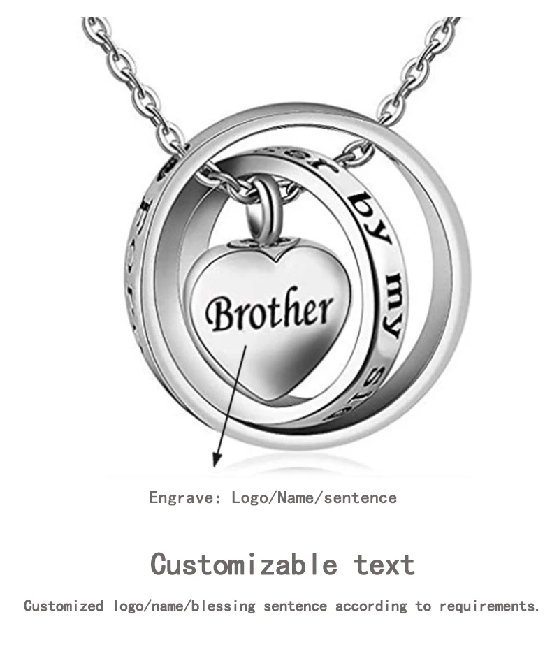 new creative custom Stainless Steel love heart  Czech diamond crystal openable cremation urn pendant souvenir Christmas