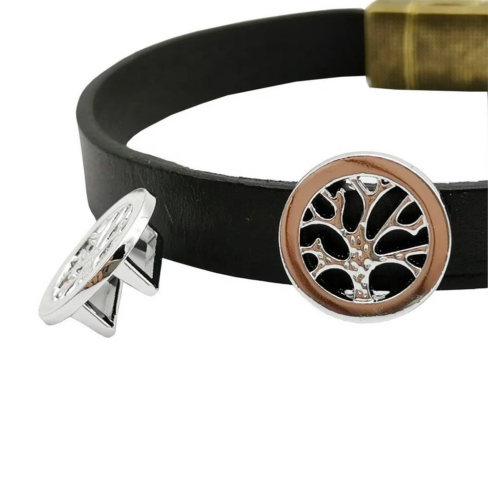 
10x3 мм кольцо для изготовления браслета, шарм, дерево, ползунок, бусины, разделители для плоской кожи 