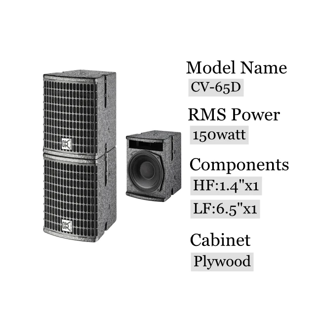 CVR Professinal Mini 8-дюймовый коаксиальный системный динамик