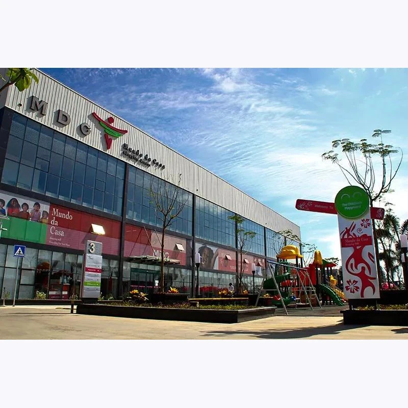 Quick Install Custom Metal Frame Building Design Prefab Steel Logistics Warehouse Workshop Plant Building