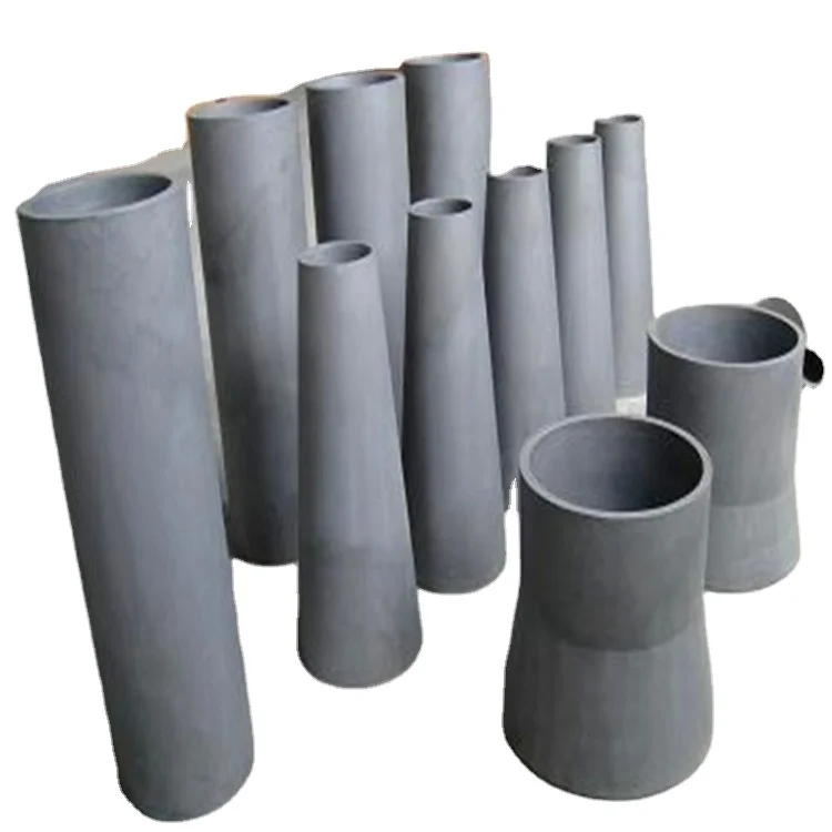 Wear Resistant SISIC Silicon Carbide SIC Ceramic Sleeve Tube Alumina Ceramic Tube As Mining Equipment Lining Pipe