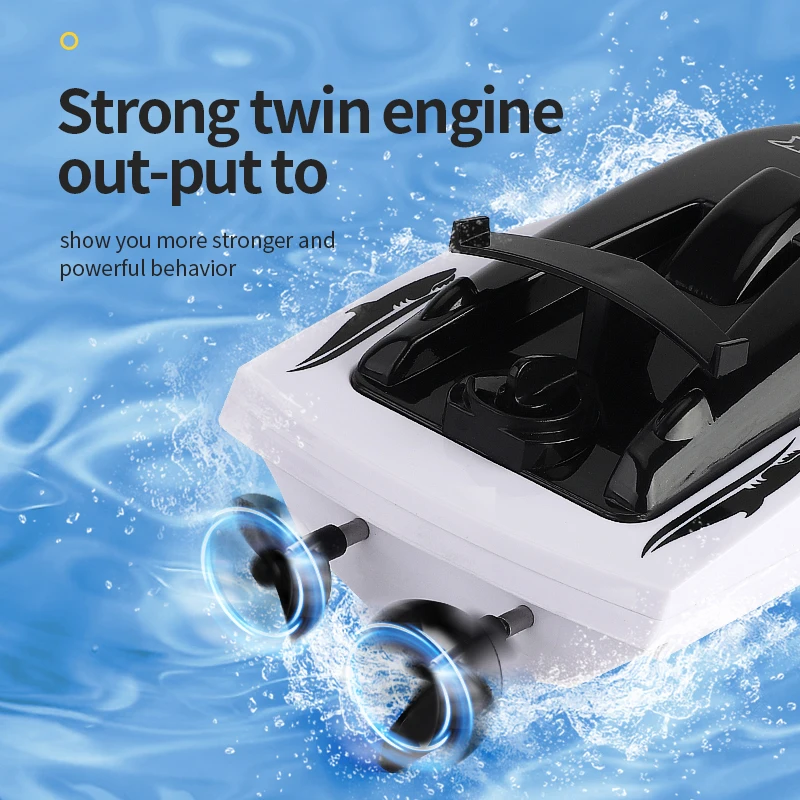 The Fine Quality Accessories Petrol Shark Boat Remote Control Toy