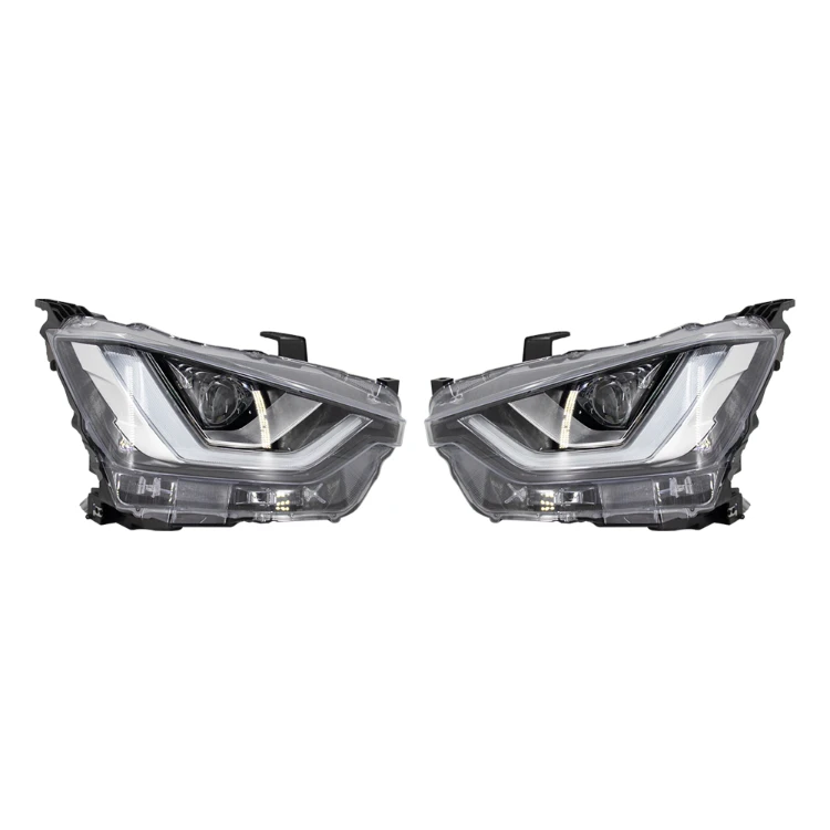 LE-STAR 4X4 New Design Upper-premium Car Front Light Auto Led Head lamp With Projector For Isuzu DMAX 2020