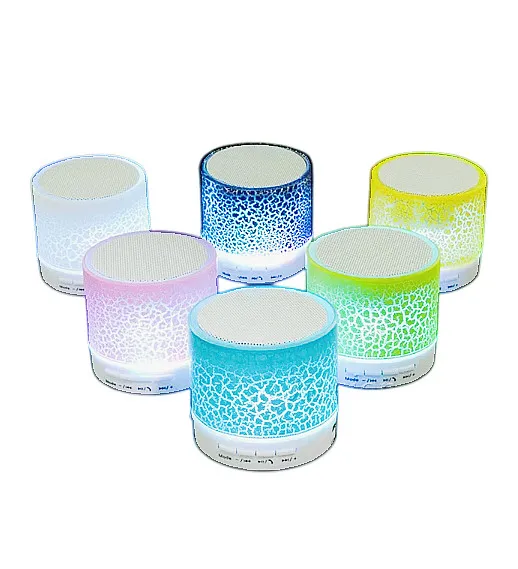 A9 BT Mini Speaker Portable Wireless Loudspeaker LED TF USB Subwoofer Audio Music Player For Xiaomi Phone Computer Column