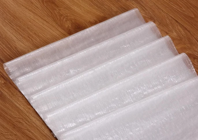 Customized Size 100% Raw Material Pp Woven Bags Transparent Woven Bags For Packing Potatoes