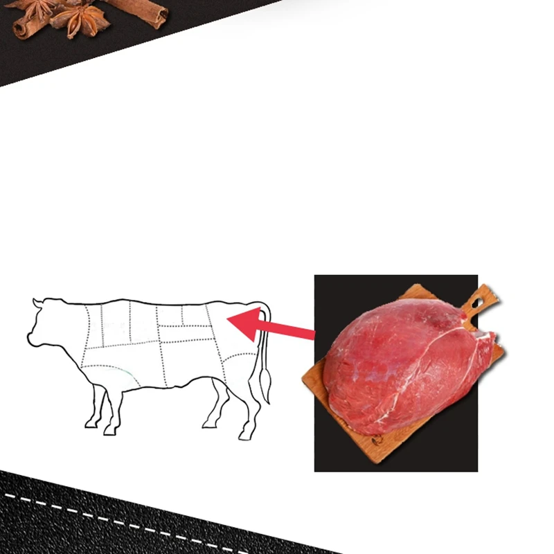 New Promotion Snack Foods Spicy Dried Beef Jerky Snack Meat