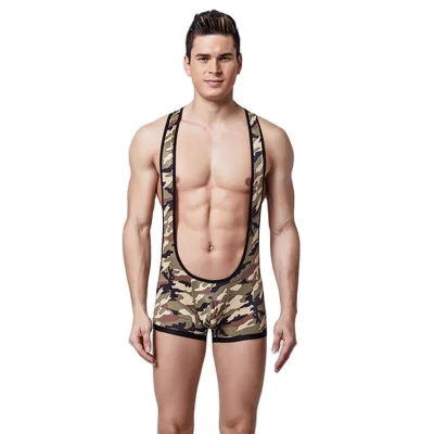  Amazon Explosive Hot Style Mens Sexy Underwear Trendy Camouflage
