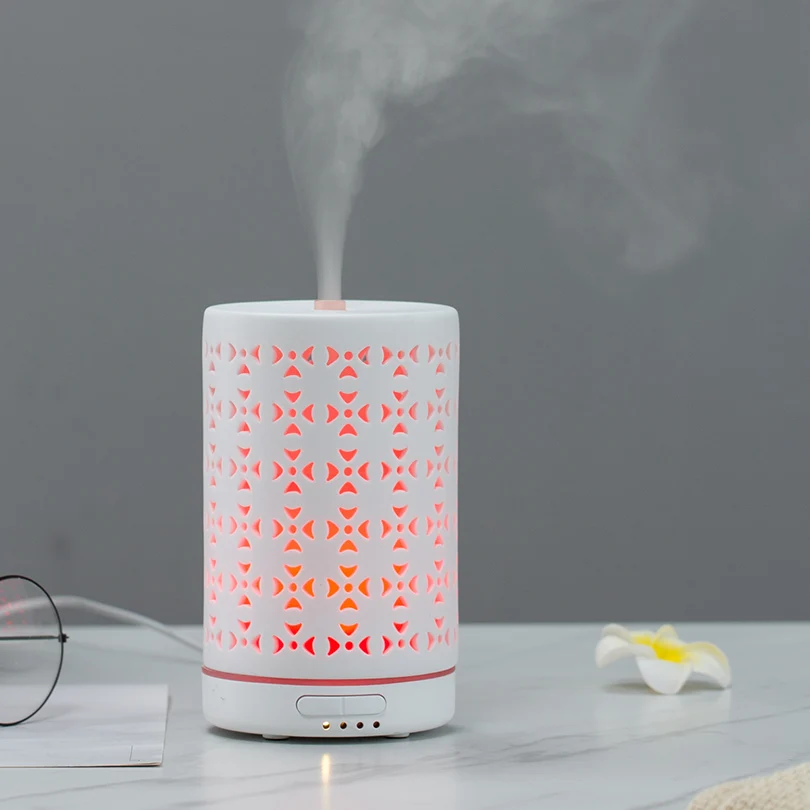 Персональный миниатюрный Керамический дисковый аромадиффузор с нано-туманом, немецкий увлажнитель воздуха