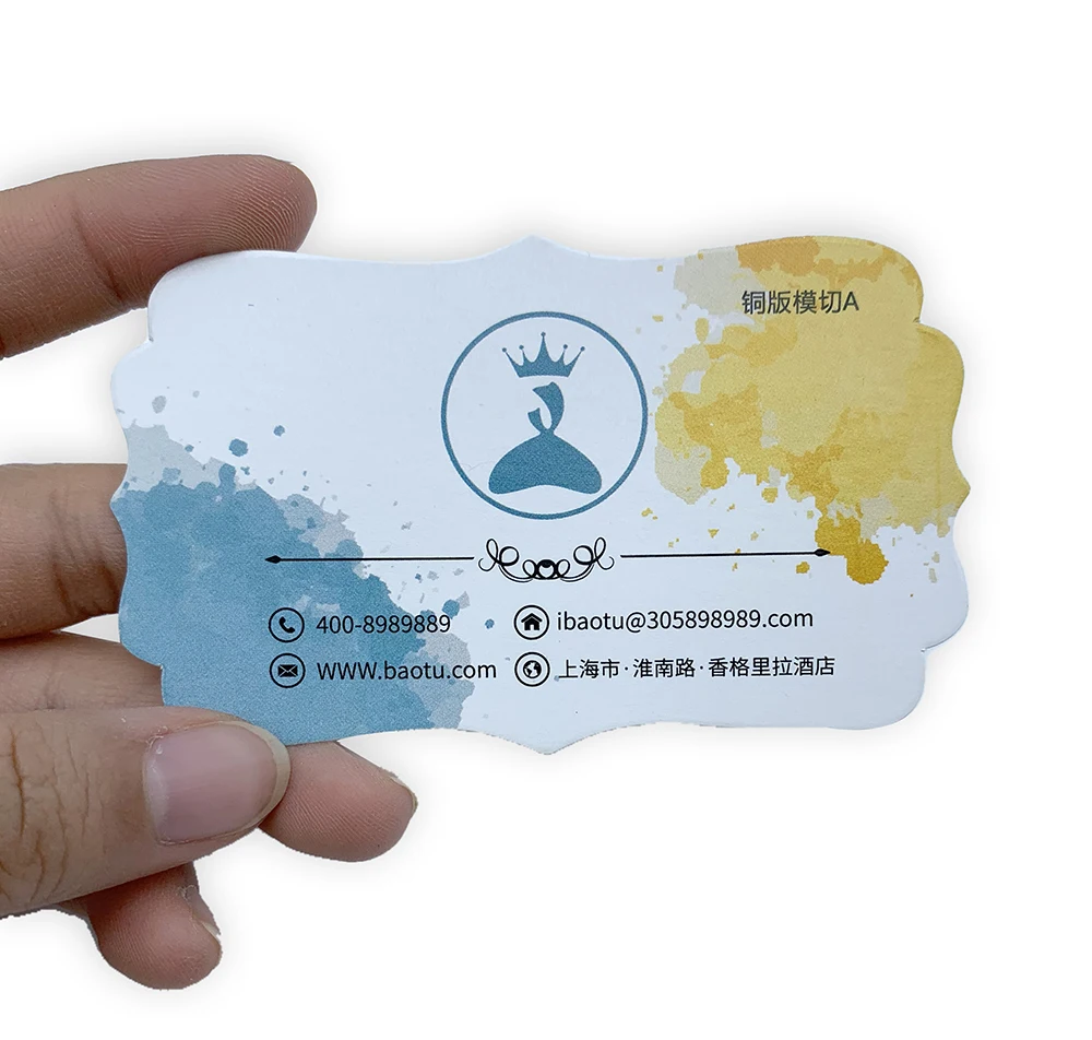 
Custom gravure printing greeting thank you card promotional card printing thick cardboard printing 