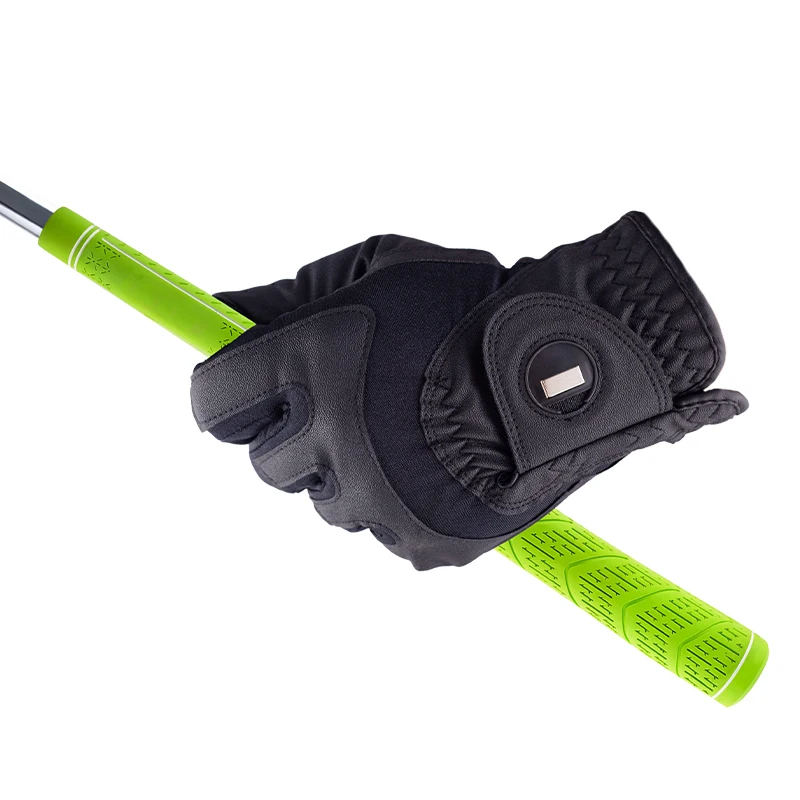 Wholesale Premium Quality Golf Gloves with Custom Logo Breathable Genuine PU Leather Sheep Skin for Hands Use