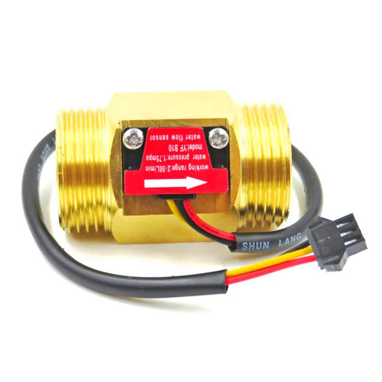 Датчик расхода воды YF-B9 датчик G3/4 2-50L/min расходомер для обнаружения