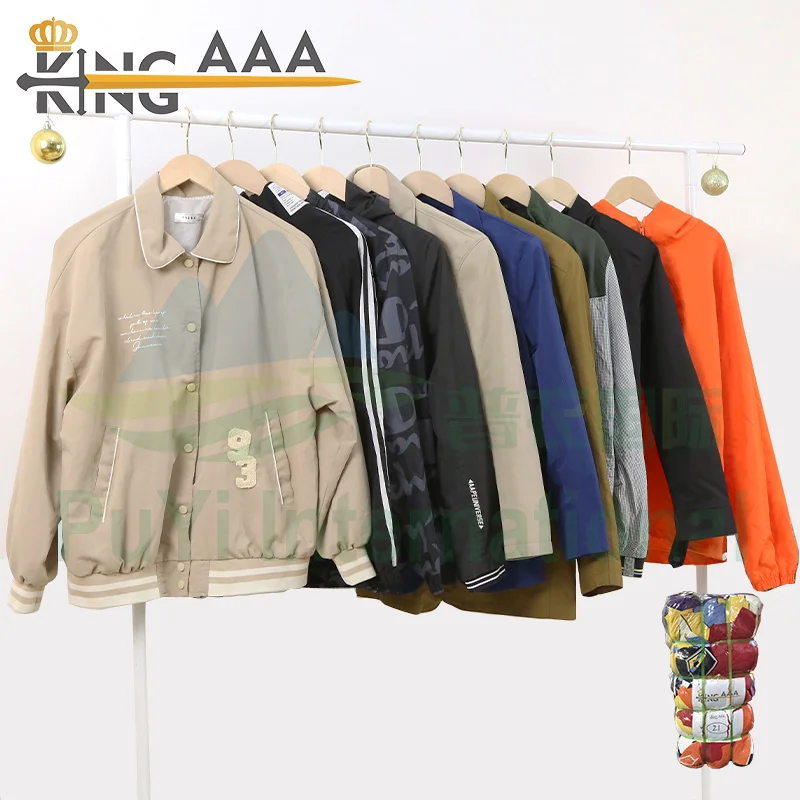 Asia Expo man jacket mixed size premium used clothes japan bulk second hand clothes branded