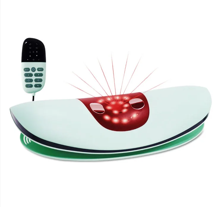 Portable Air Back Stretcher Physical Therapy Equipments Real Relax Lumbar Traction Device For Sciatica With Vibration And Heat