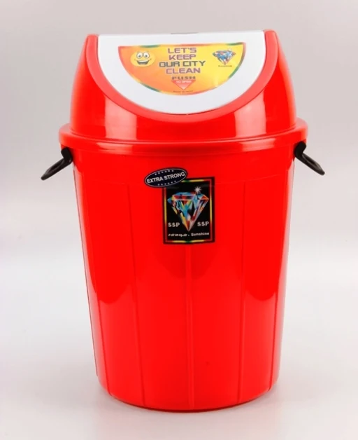 
Good Quality Round Plastic waste bin made of 100% virgin food grade plastic for home / hospital usage 