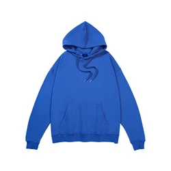 Custom blank classic hooded cotton men sweatshirt plain high quality street wear pull over hoodies