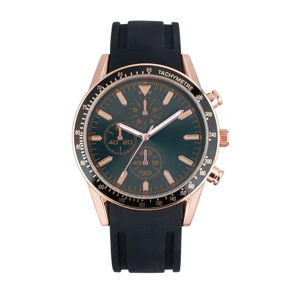 Factory supply mens watch with PU strap and PC21 movemen replic luxury men watches
