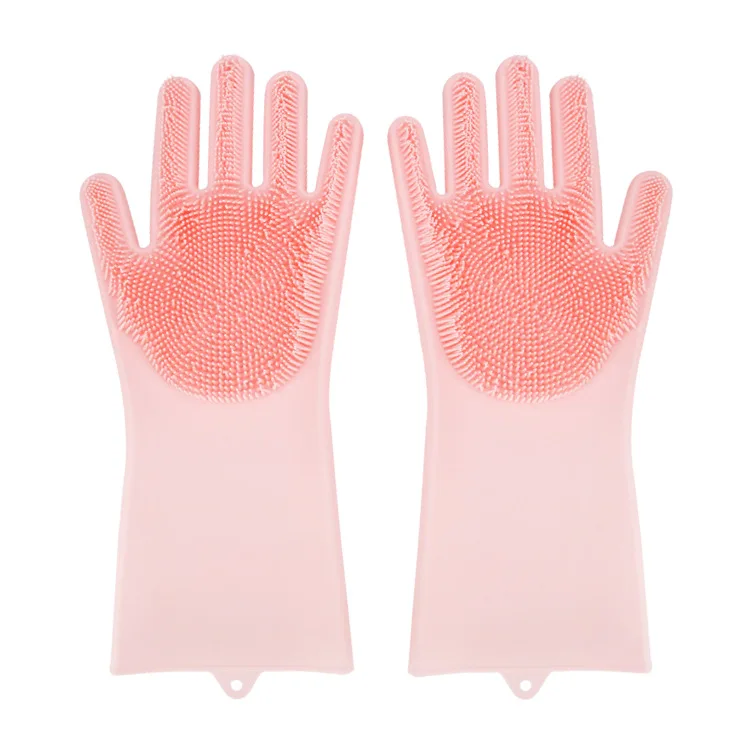 GOURMAID Food Grade Silicone Dishwashing Gloves  Kitchen Cleaning Gloves Silicone Gloves