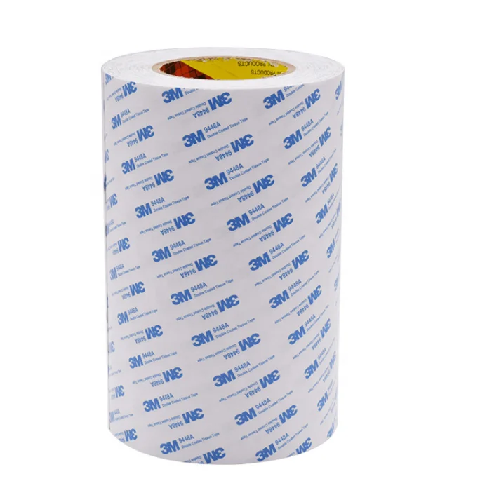 3M 9448A tape Non-Trace Ultra-Thin Double-Sided Tape Strong Temperature Resistant Waterproof Non-Woven Fabric