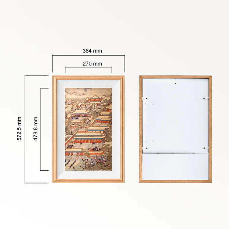 21 5 Дюймов интеллектуальный цифровой художественный музей с антибликовым покрытием матовая цифровая фоторамка маслом