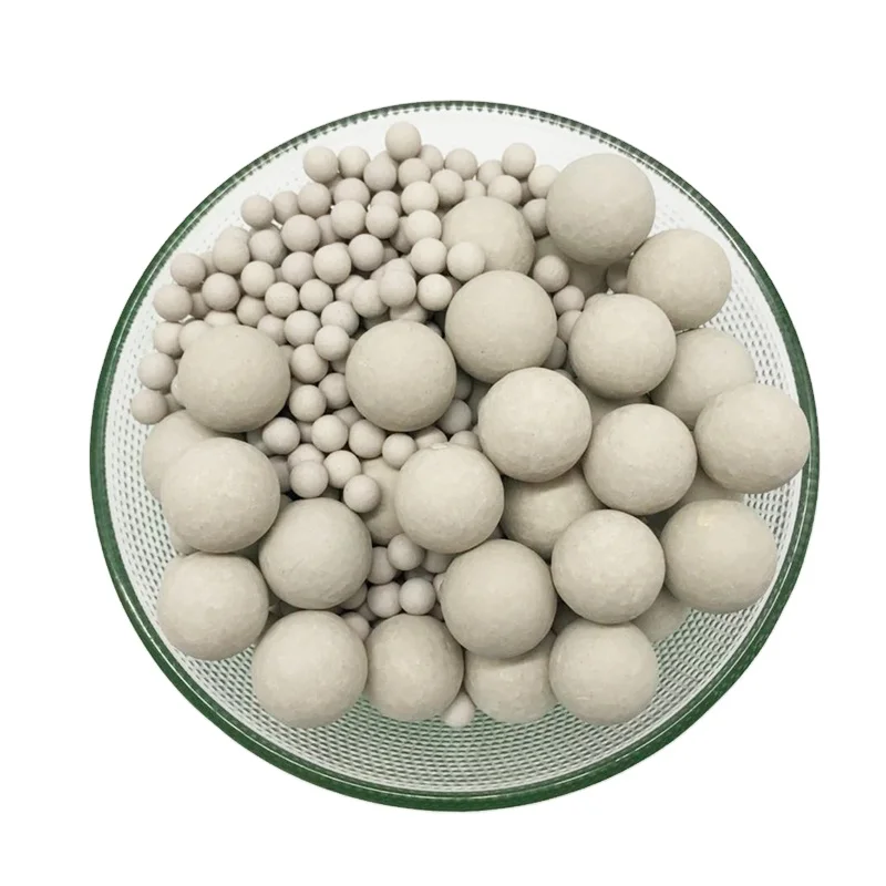 17-23% Ceramic Inert Ball Catalyst Bed Support Media Inert Ceramic Alumina  Ball