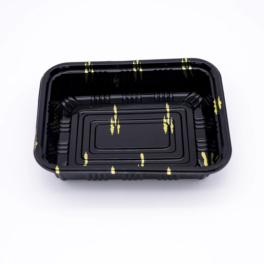 
Hot sale plastic deli roast chicken food packaging container box 