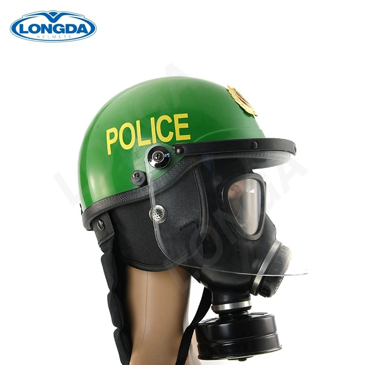 Защитный армейский шлем на все лицо с противогаз