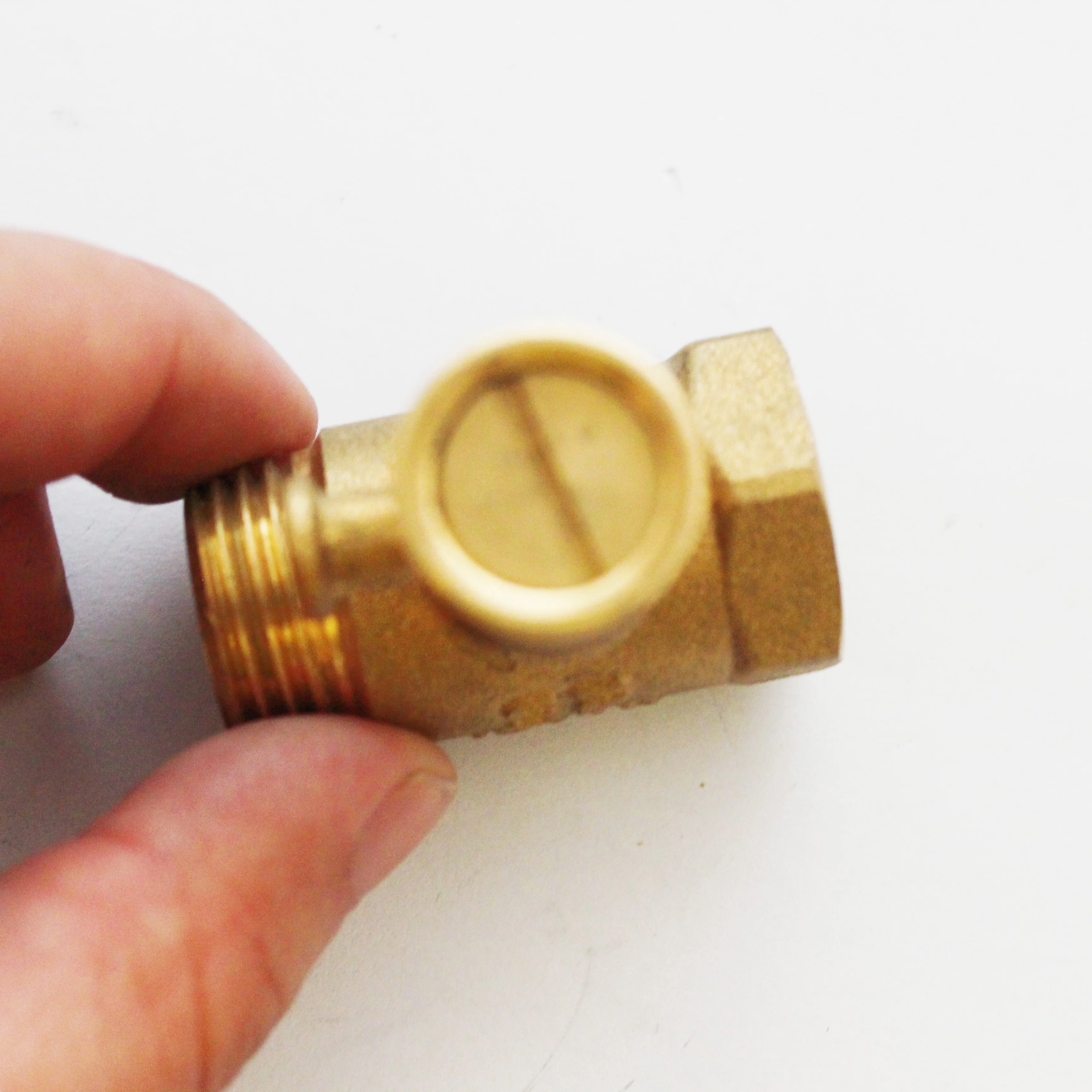 Hot Selling Factory Price Brass Nickel Plated Safety Multifunction Valve Water Heater Safety Valve