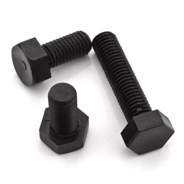 M16 Full Thread 12 Black Oxide Din 933 Stainless Steel Hex Head Bolt